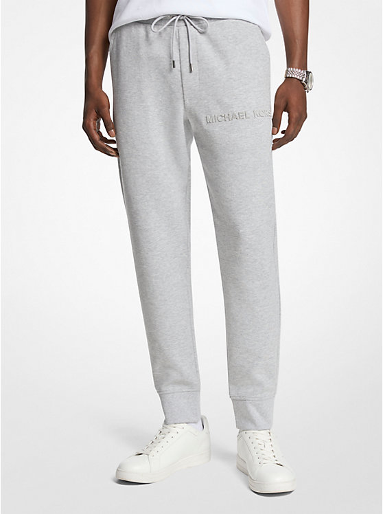 Спортивные брюки из хлопковой смеси с тисненым логотипом Michael Kors, серый
Спортивные брюки из хлопковой смеси с тисненым логотипом Michael Kors, серый