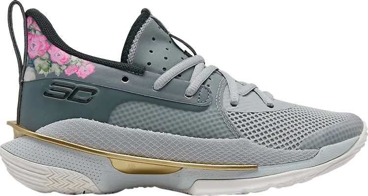 Кроссовки Under Armour Curry 7 Big Kids Chinese New Year, серый 
Кроссовки Under Armour Curry 7 Big Kids Chinese New Year, серый