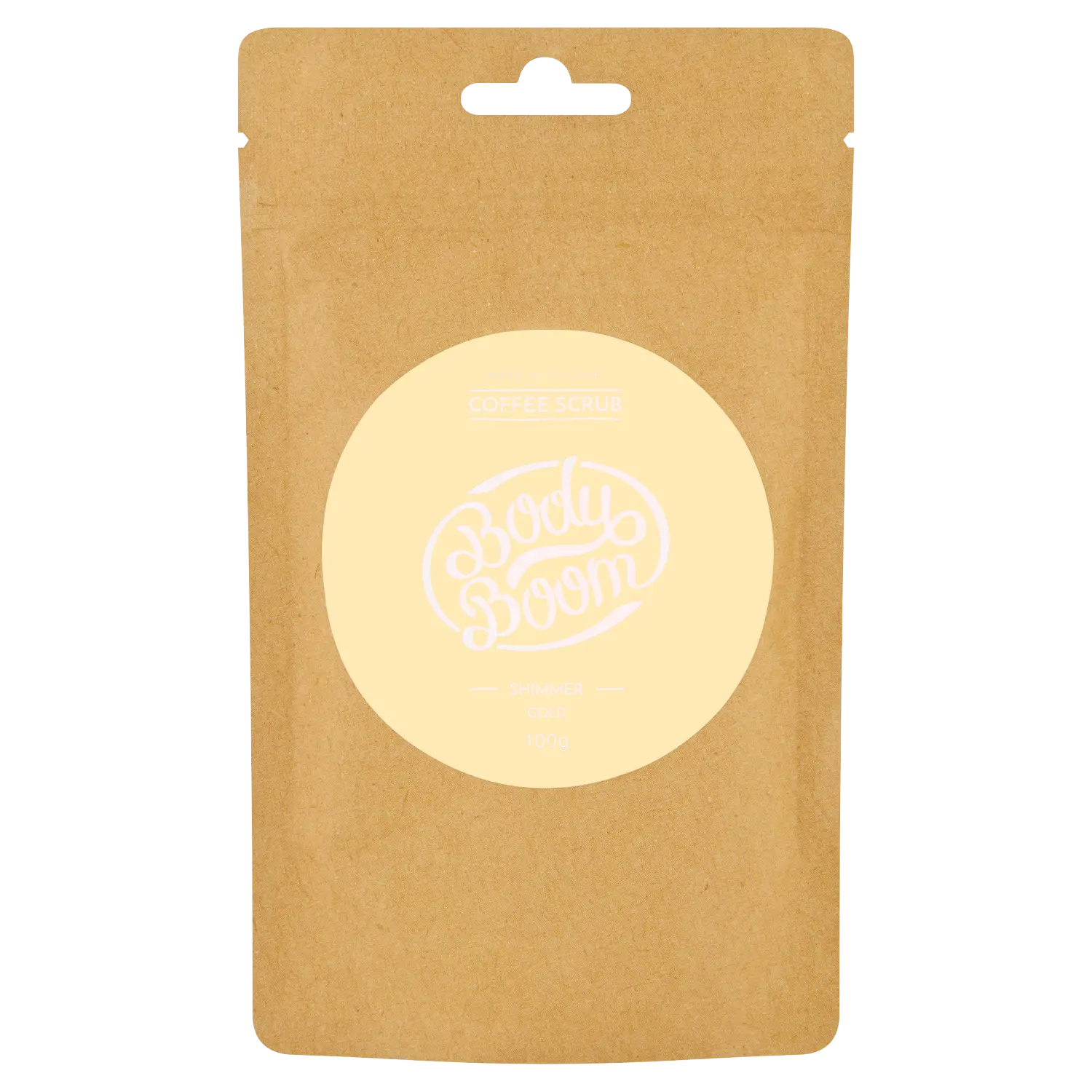 Bodyboom Shrimmer Gold кофейный скраб для тела, 100 г
Bodyboom Shrimmer Gold кофейный скраб для тела, 100 г