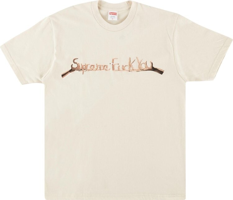 Футболка Supreme f*ck You Tee 'Natural', кремовый, Бежевый, Футболка Supreme f*ck You Tee 'Natural', кремовый
Футболка Supreme f*ck You Tee 'Natural', кремовый, Бежевый, Футболка Supreme f*ck You Tee 'Natural', кремовый