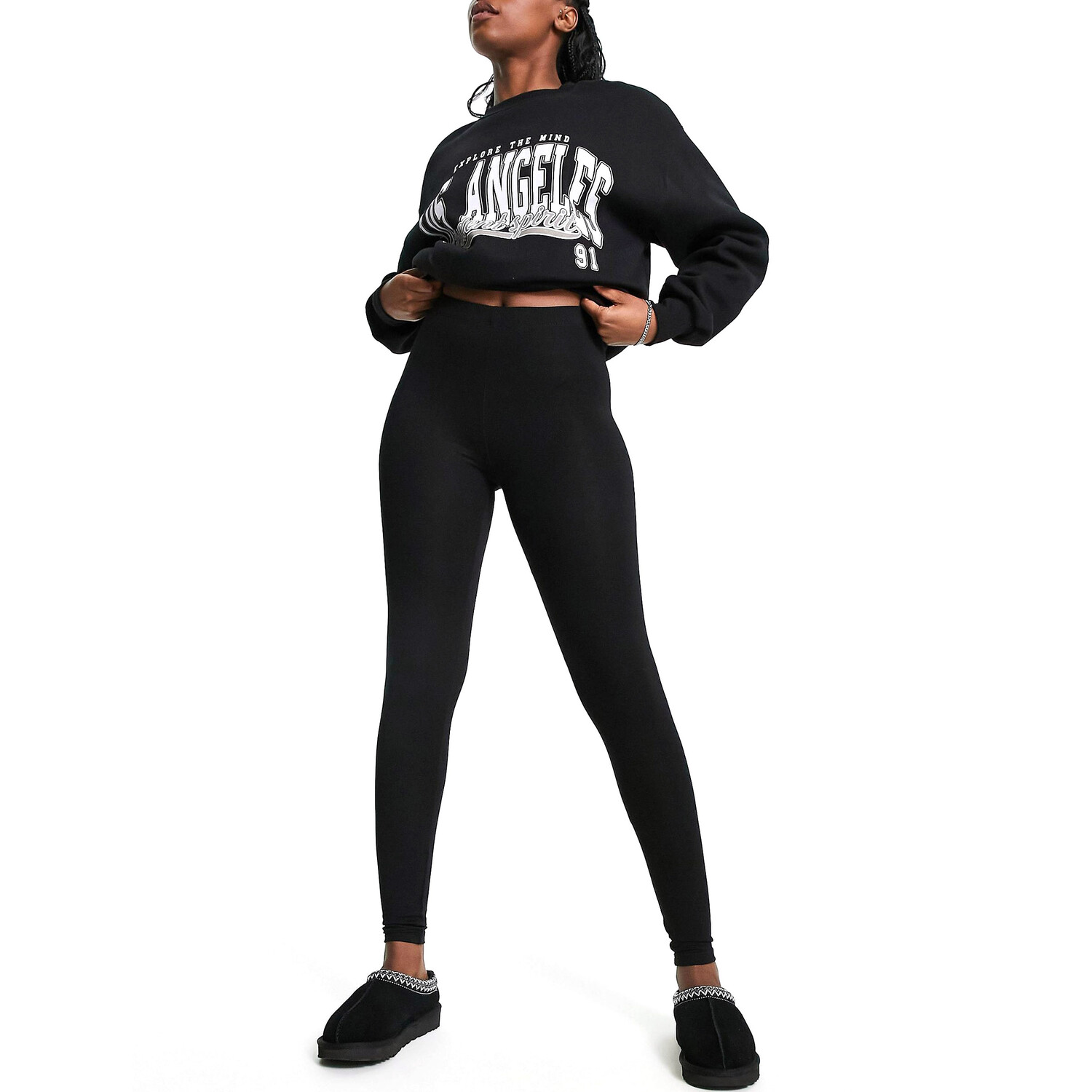 Леггинсы Asos Design, черный
Леггинсы Asos Design, черный