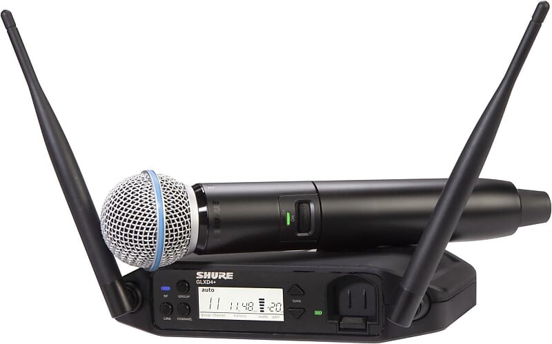Микрофон Shure GLXD24+/B58-Z3
Микрофон Shure GLXD24+/B58-Z3