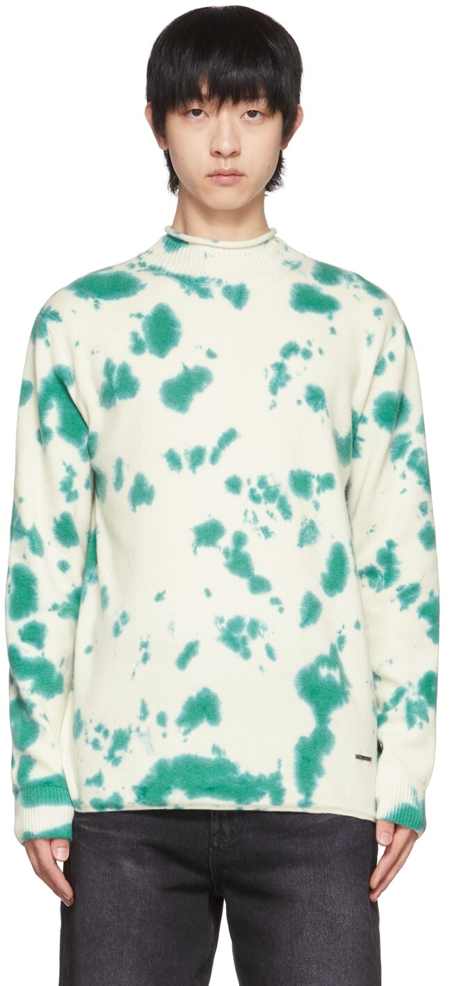 Свитер Off-White с принтом тай-дай We11done, Белый, Свитер Off-White с принтом тай-дай We11done
Свитер Off-White с принтом тай-дай We11done, Белый, Свитер Off-White с принтом тай-дай We11done