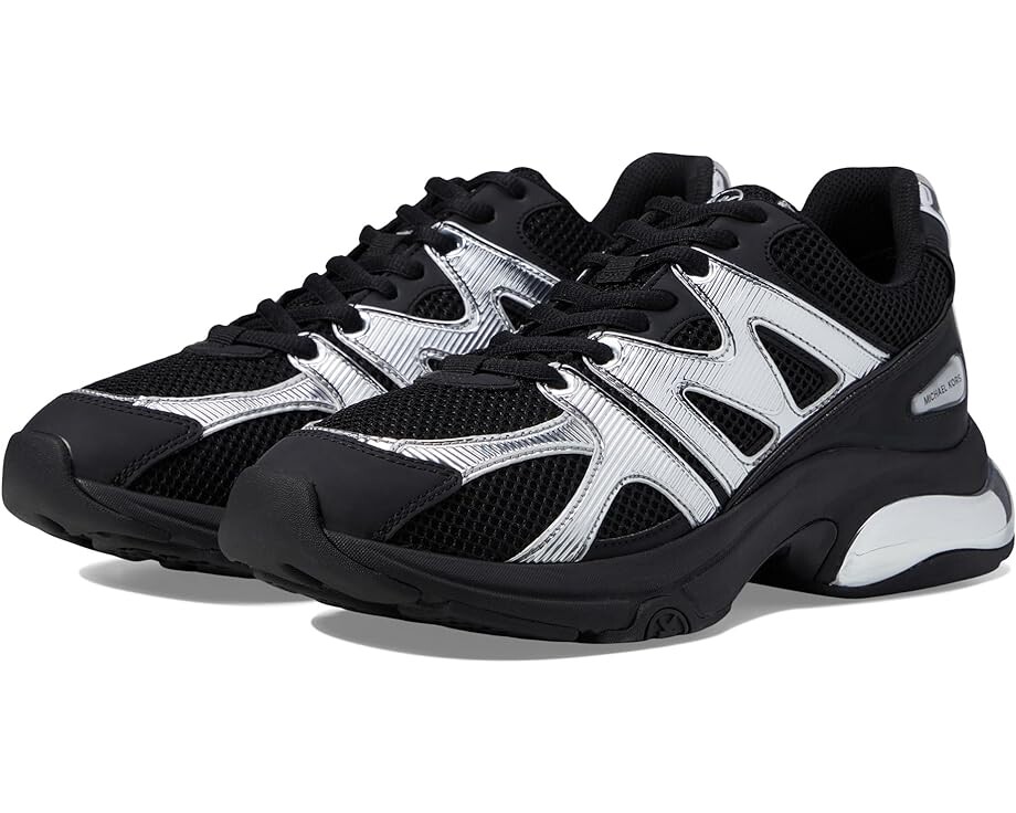 Кроссовки Michael Kors Miles Trainer, черный/серебряный
Кроссовки Michael Kors Miles Trainer, черный/серебряный