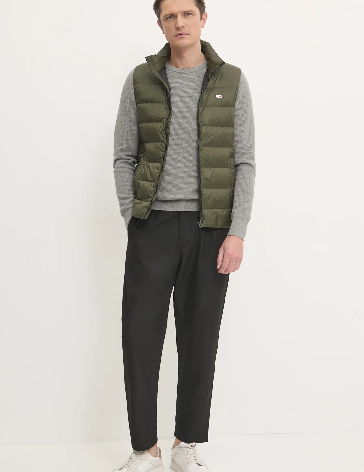 Хлопковый свитер Tommy Hilfiger, серый
Хлопковый свитер Tommy Hilfiger, серый