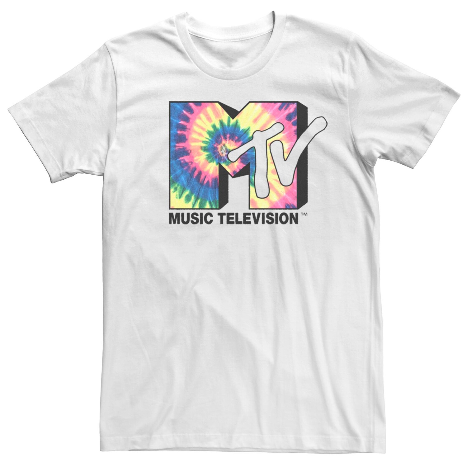 Мужская футболка с логотипом MTV Spiral Tie Dye Fill Licensed Character, белый
Мужская футболка с логотипом MTV Spiral Tie Dye Fill Licensed Character, белый