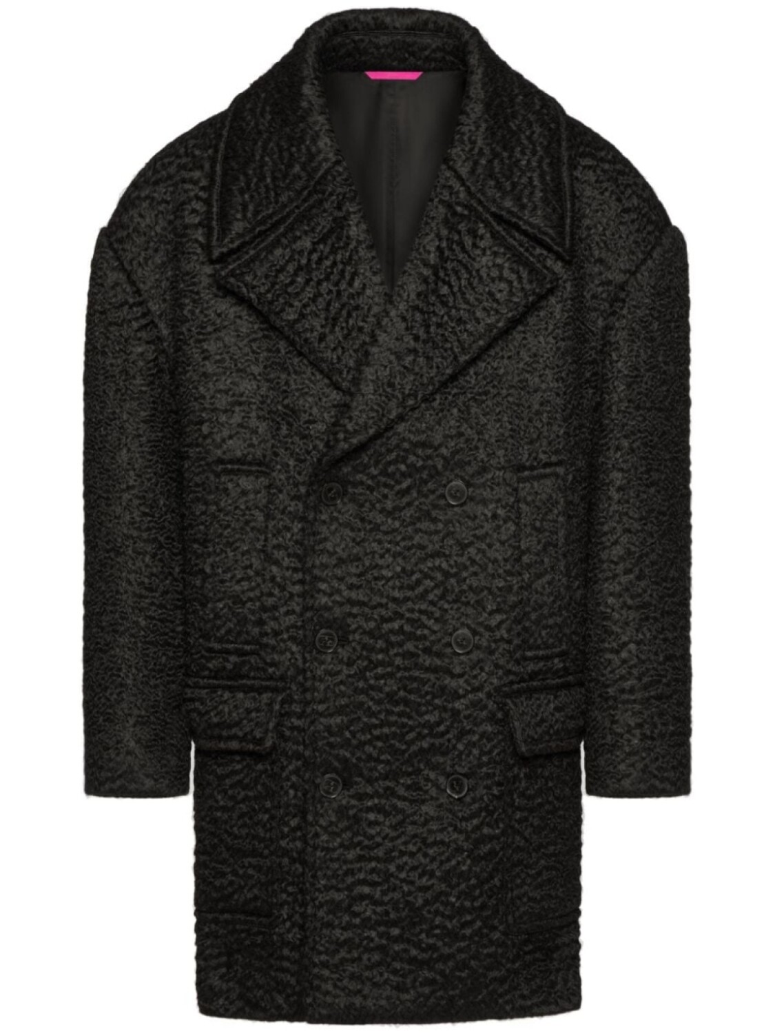 Valentino Garavani шерстяное двубортное пальто, черный
Valentino Garavani шерстяное двубортное пальто, черный