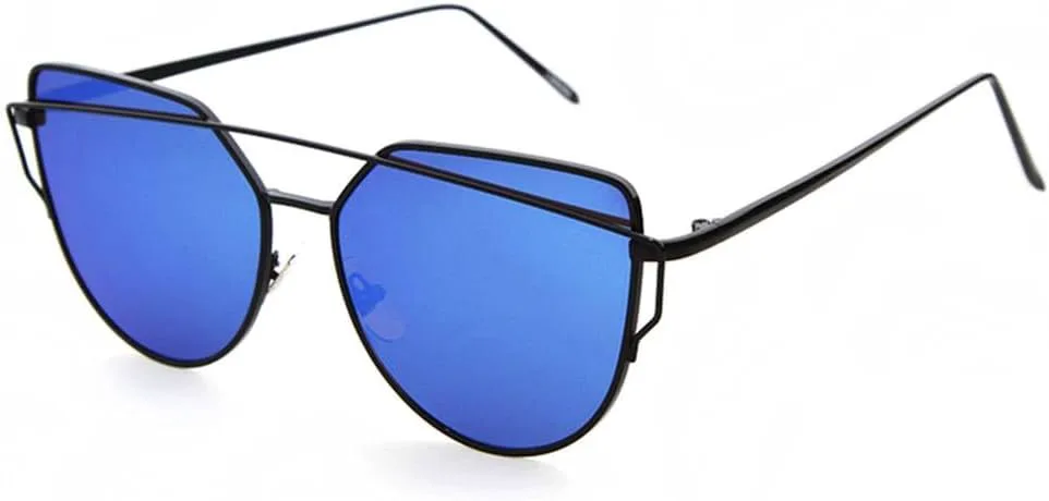 Модные солнцезащитные очки «кошачий глаз» для женщин, зеркальные солнцезащитные очки в винтажном стиле, розовое золото, женские очки KTUCN, C01 Blue Black
Модные солнцезащитные очки «кошачий глаз» для женщин, зеркальные солнцезащитные очки в винтажном стиле, розовое золото, женские очки KTUCN, C01 Blue Black