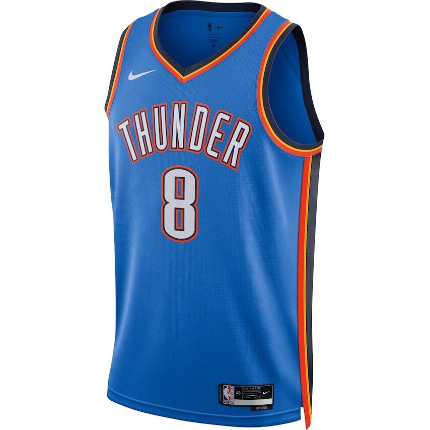 Баскетбольная майка Oklahoma Unisex Blue Nike, синий
Баскетбольная майка Oklahoma Unisex Blue Nike, синий