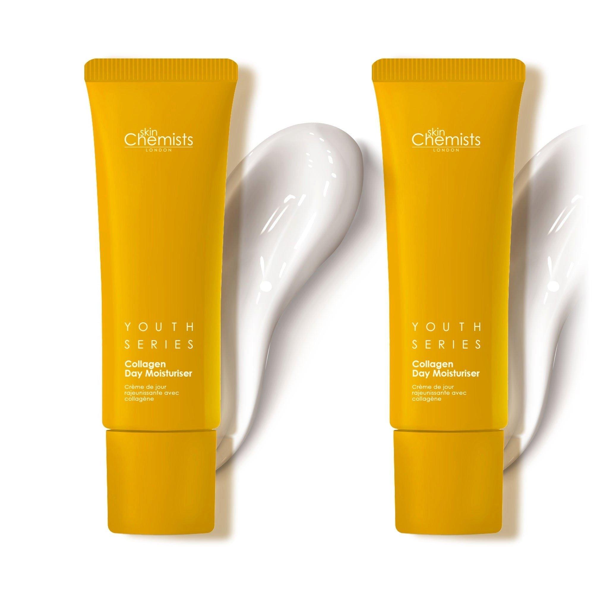 Увлажняющий дневной крем Youth Series с 1% коллагеном (2 шт.) skinChemists, Duo Pack (x 2)
Увлажняющий дневной крем Youth Series с 1% коллагеном (2 шт.) skinChemists, Duo Pack (x 2)