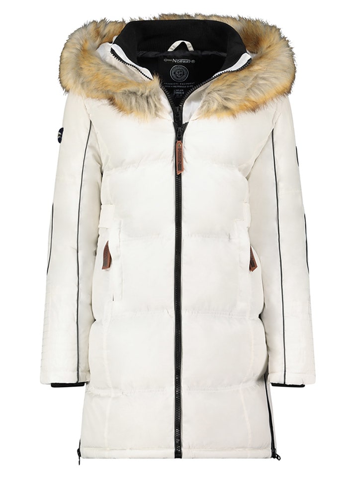 Стеганое пальто Geographical Norway Steppmantel Beautiful, белый
Стеганое пальто Geographical Norway Steppmantel Beautiful, белый