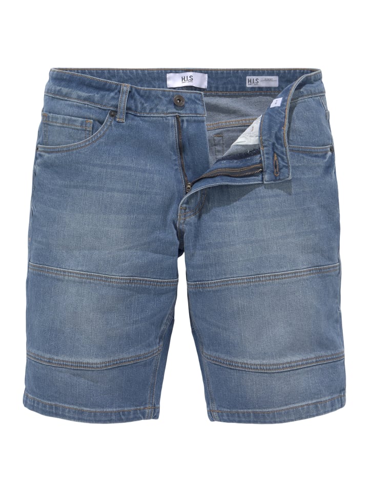 Джинсовые шорты H.I.S., светло-голубой
Джинсовые шорты H.I.S., светло-голубой