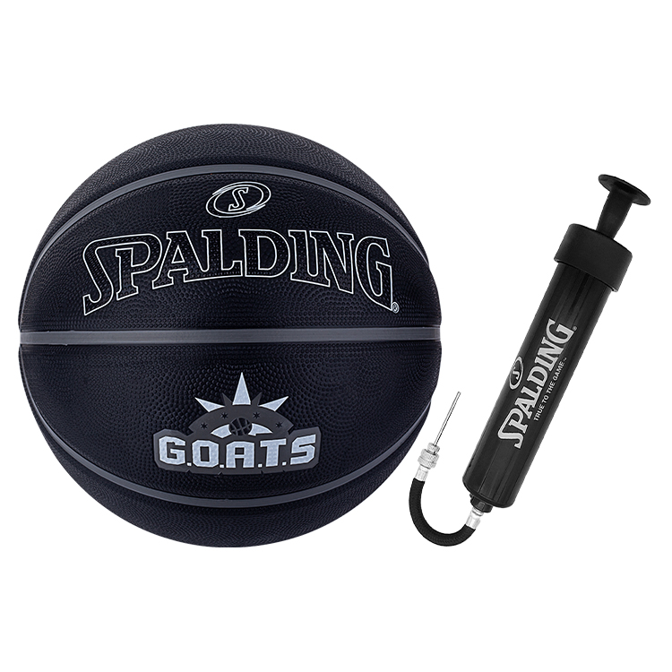 SPALDING Серия тренировочных мячей GOATS резиновый баскетбольный мяч black размер 7 для тренировок и соревнований
SPALDING Серия тренировочных мячей GOATS резиновый баскетбольный мяч black размер 7 для тренировок и соревнований
