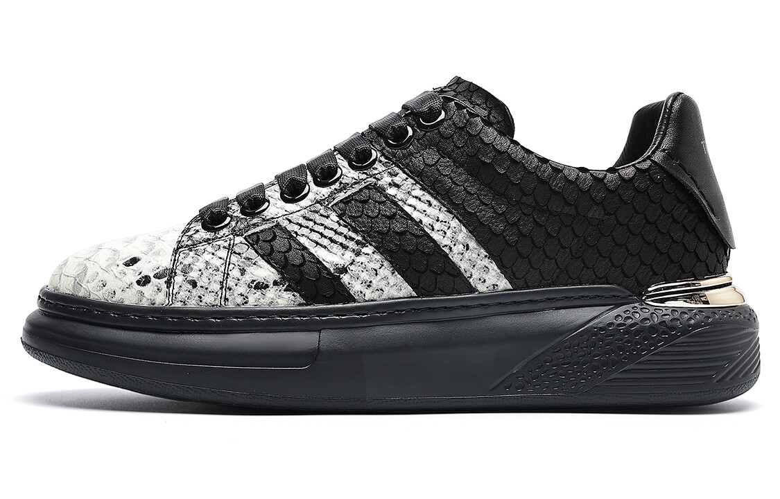 Кеды мужские, обувь для скейтбординга низкая белый/черный Trumppipe
Кеды мужские, обувь для скейтбординга низкая белый/черный Trumppipe