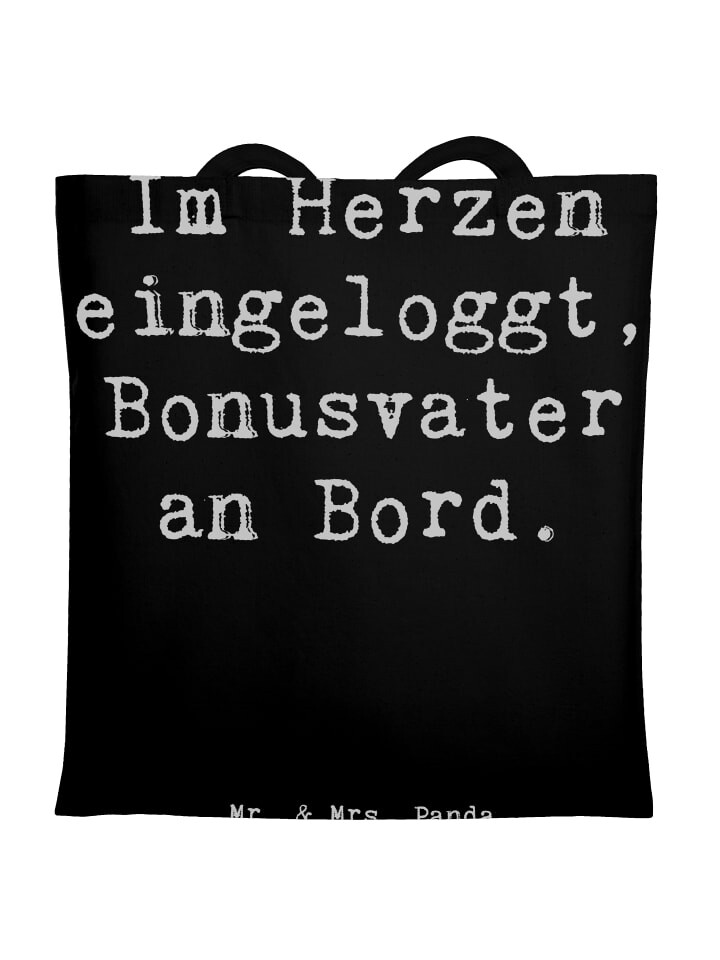 Сумка для переноски Mr & Mrs Panda Bonusvater Herz, черный
Сумка для переноски Mr & Mrs Panda Bonusvater Herz, черный