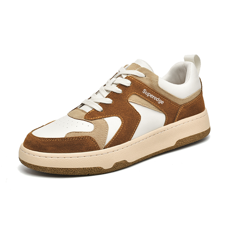SUPEREDGE Дышащие и нескользящие мужские скейтерские кеды низкие коричневые, цвет Brown
SUPEREDGE Дышащие и нескользящие мужские скейтерские кеды низкие коричневые, цвет Brown