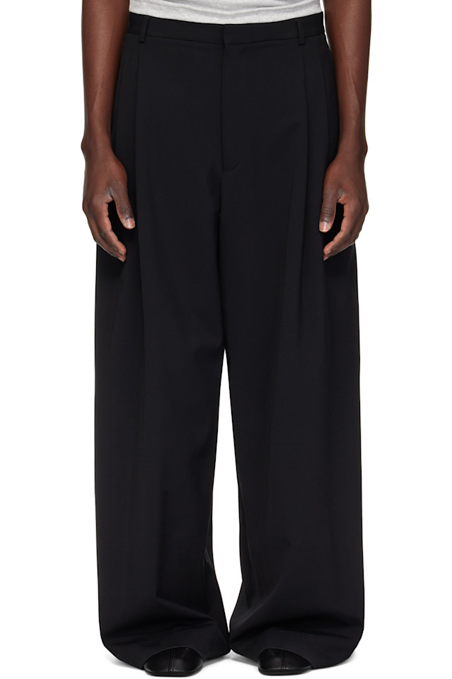 Джумбо брюки с широкими штанинами Lu'U Dan, черный
Джумбо брюки с широкими штанинами Lu'U Dan, черный