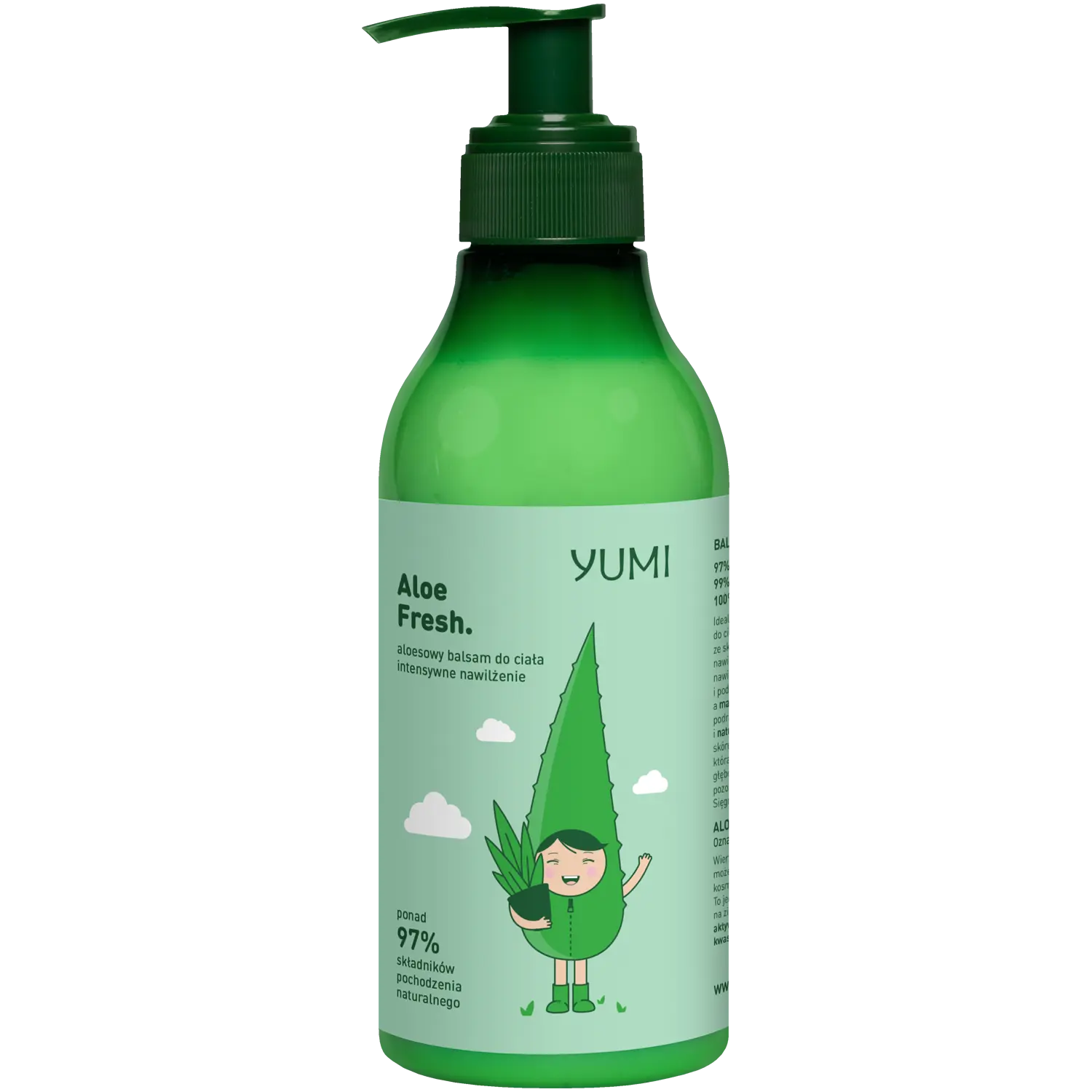 Yumi Aloe Fresh лосьон для тела, 300 мл
Yumi Aloe Fresh лосьон для тела, 300 мл