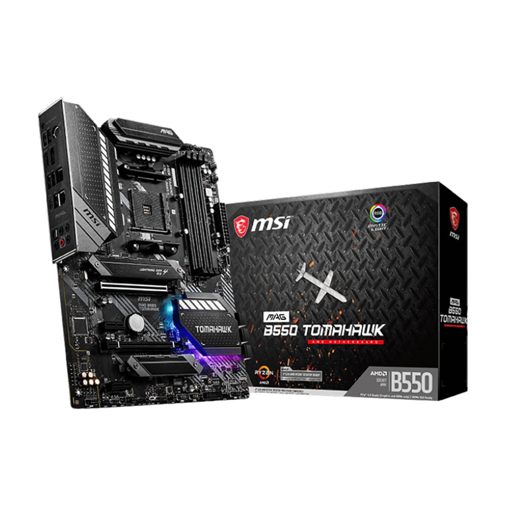 Материнская плата MSI MAG B550 TOMAHAWK, AM4, DDR4 
Материнская плата MSI MAG B550 TOMAHAWK, AM4, DDR4