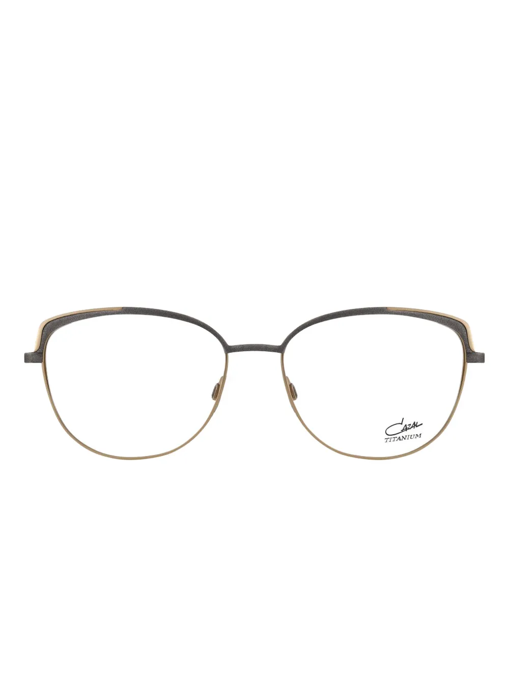 Очки "кошачий глаз" Cazal, золотой 
Очки "кошачий глаз" Cazal, золотой