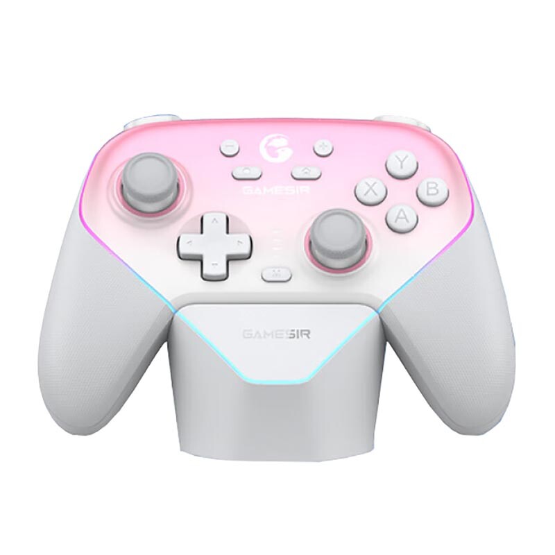 Геймпад GameSir Supernova, белый/розовый
Геймпад GameSir Supernova, белый/розовый