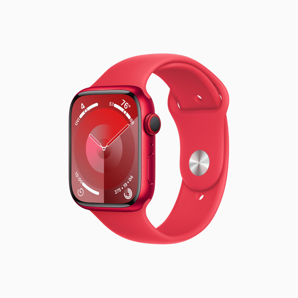Умные часы Apple Watch Series 9 (GPS+Cellular), 45мм, (PRODUCT)RED Aluminum Case/(PRODUCT)RED Sport Band - S/M, Красный, Умные часы Apple Watch Series 9 (GPS+Cellular), 45мм, (PRODUCT)RED Aluminum Case/(PRODUCT)RED Sport Band - S/M
Умные часы Apple Watch Series 9 (GPS+Cellular), 45мм, (PRODUCT)RED Aluminum Case/(PRODUCT)RED Sport Band - S/M, Красный, Умные часы Apple Watch Series 9 (GPS+Cellular), 45мм, (PRODUCT)RED Aluminum Case/(PRODUCT)RED Sport Band - S/M