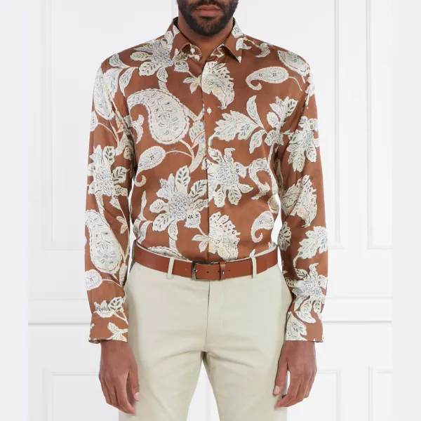 Рубашка свободного кроя Matty Joop!, коричневый
Рубашка свободного кроя Matty Joop!, коричневый