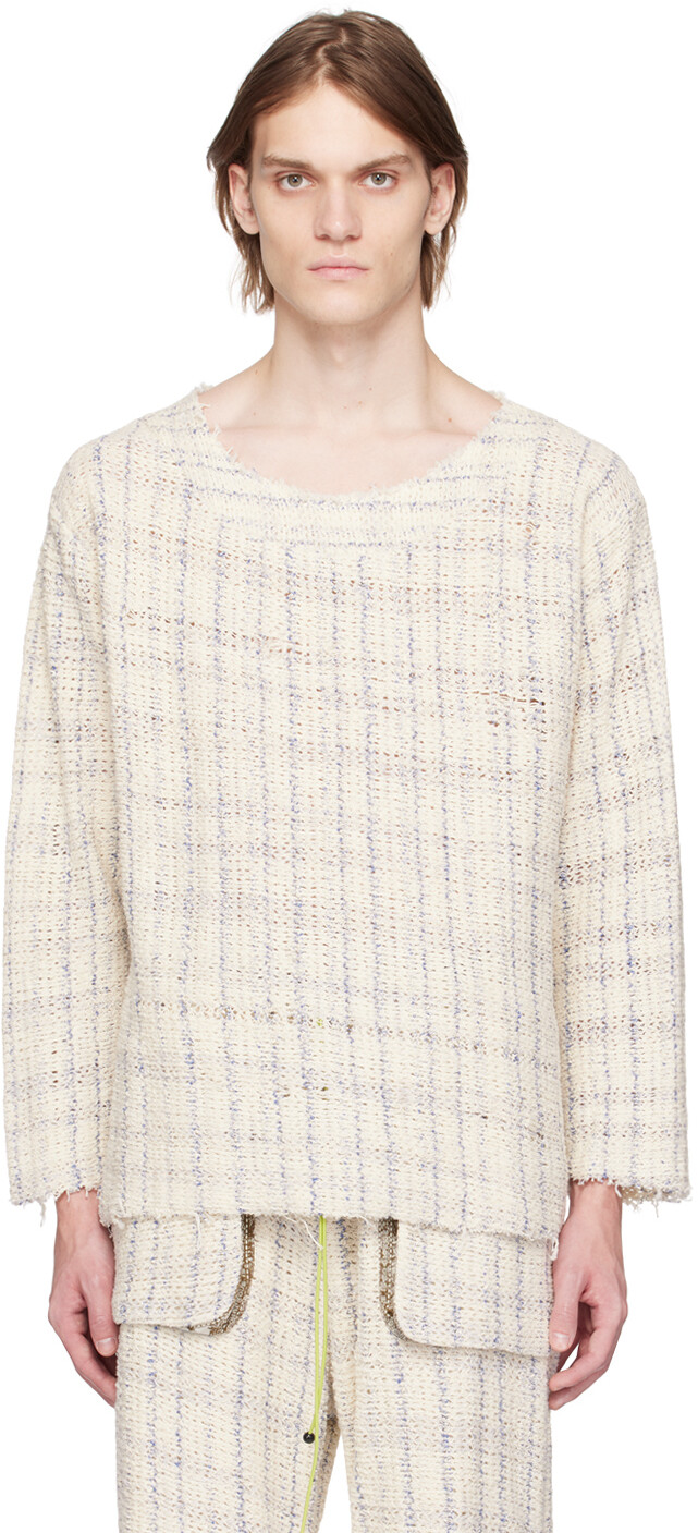 Эксклюзивный свитер SSENSE Off-White VITELLI, Белый, Эксклюзивный свитер SSENSE Off-White VITELLI
Эксклюзивный свитер SSENSE Off-White VITELLI, Белый, Эксклюзивный свитер SSENSE Off-White VITELLI