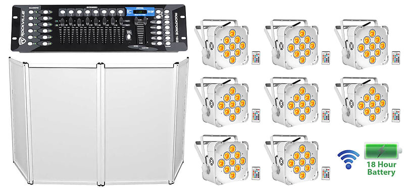 Перезаряжаемые беспроводные прожекторы Rockville Best PAR 60
Перезаряжаемые беспроводные прожекторы Rockville Best PAR 60