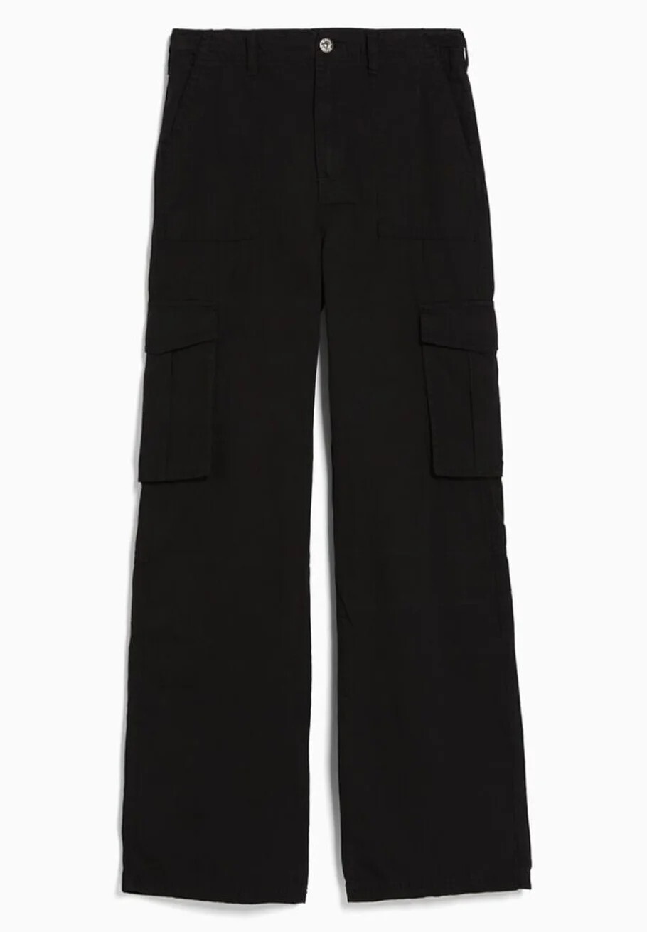 Брюки карго Bershka, черный (Размер M)
Брюки карго Bershka, черный (Размер M)