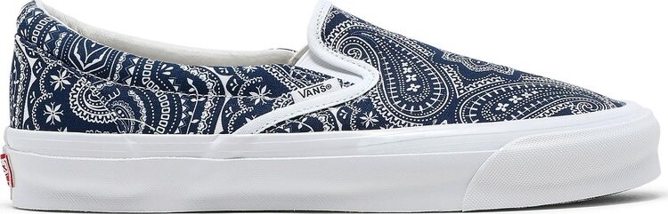 Кеды Vans Kith x Vault OG Classic Slip-On LX Paisley, синий
Кеды Vans Kith x Vault OG Classic Slip-On LX Paisley, синий
