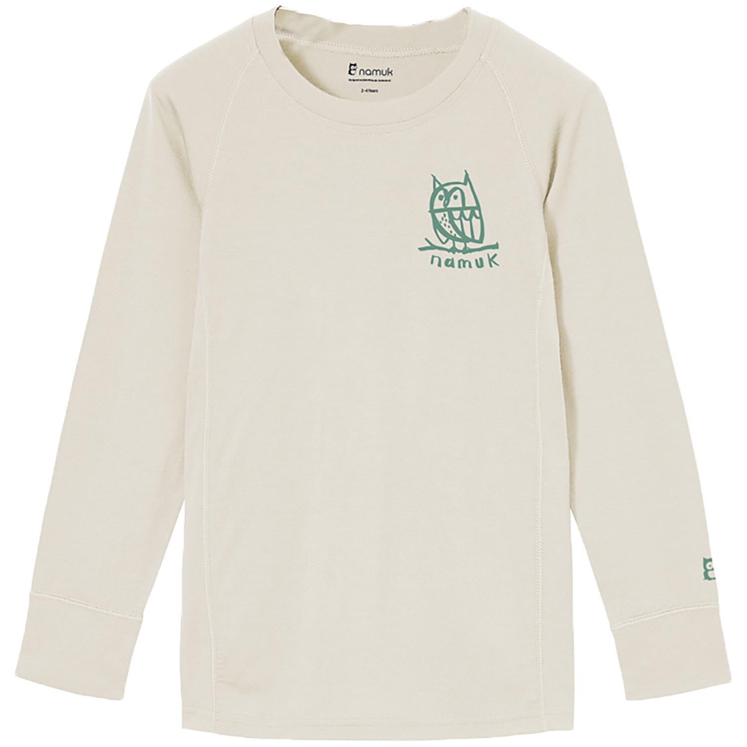 Топ детский amuk Uil, белый 
Топ детский amuk Uil, белый