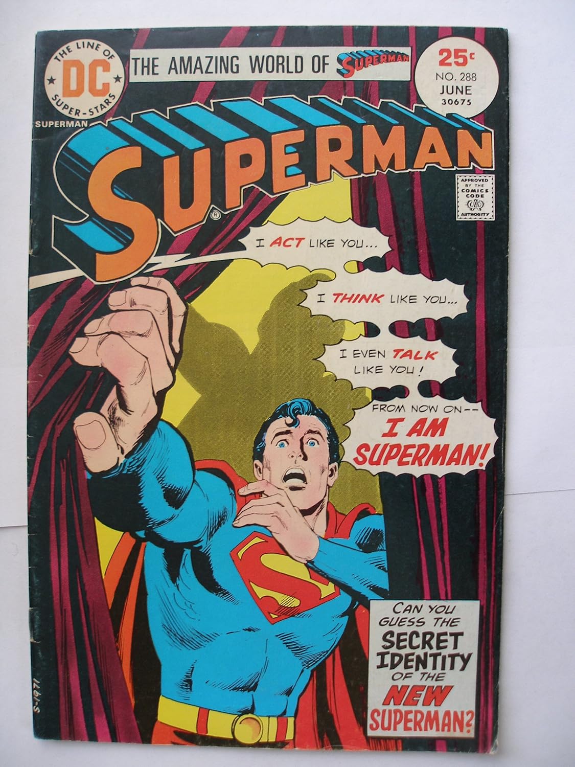 Superman (1939 series) #288 (DC Comics)
Superman (1939 series) #288 (DC Comics)