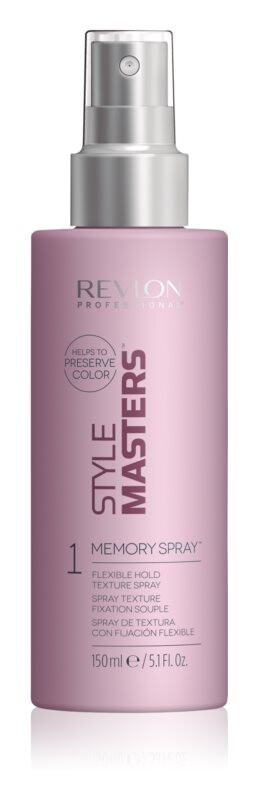 Спрей для укладки для фиксации формы Revlon Professional Style Masters Memory Spray
Спрей для укладки для фиксации формы Revlon Professional Style Masters Memory Spray