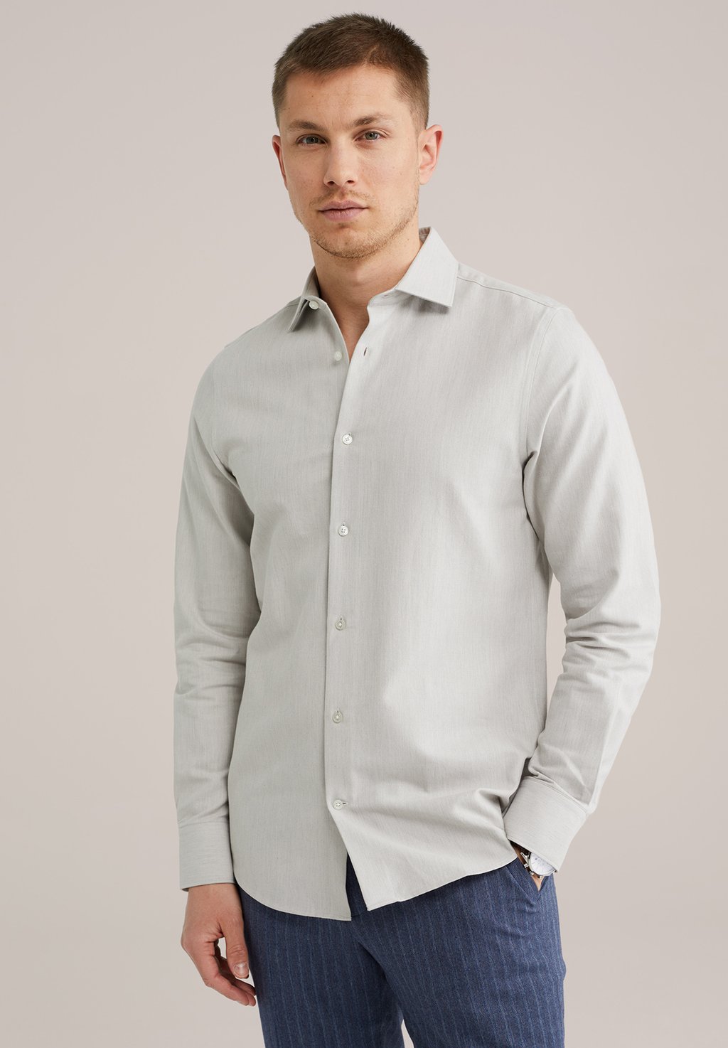 Рубашка WE Fashion, светло-серый
Рубашка WE Fashion, светло-серый