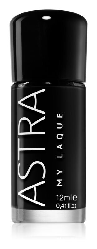Стойкий лак для ногтей Astra Make-up My Laque 5 Free, оттенок 45 Super Black 12 мл
Стойкий лак для ногтей Astra Make-up My Laque 5 Free, оттенок 45 Super Black 12 мл