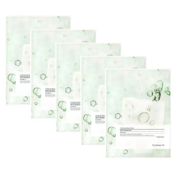 Набор успокаивающих и увлажняющих тканевых масок, 5x25 мл Pyunkang Yul
Набор успокаивающих и увлажняющих тканевых масок, 5x25 мл Pyunkang Yul