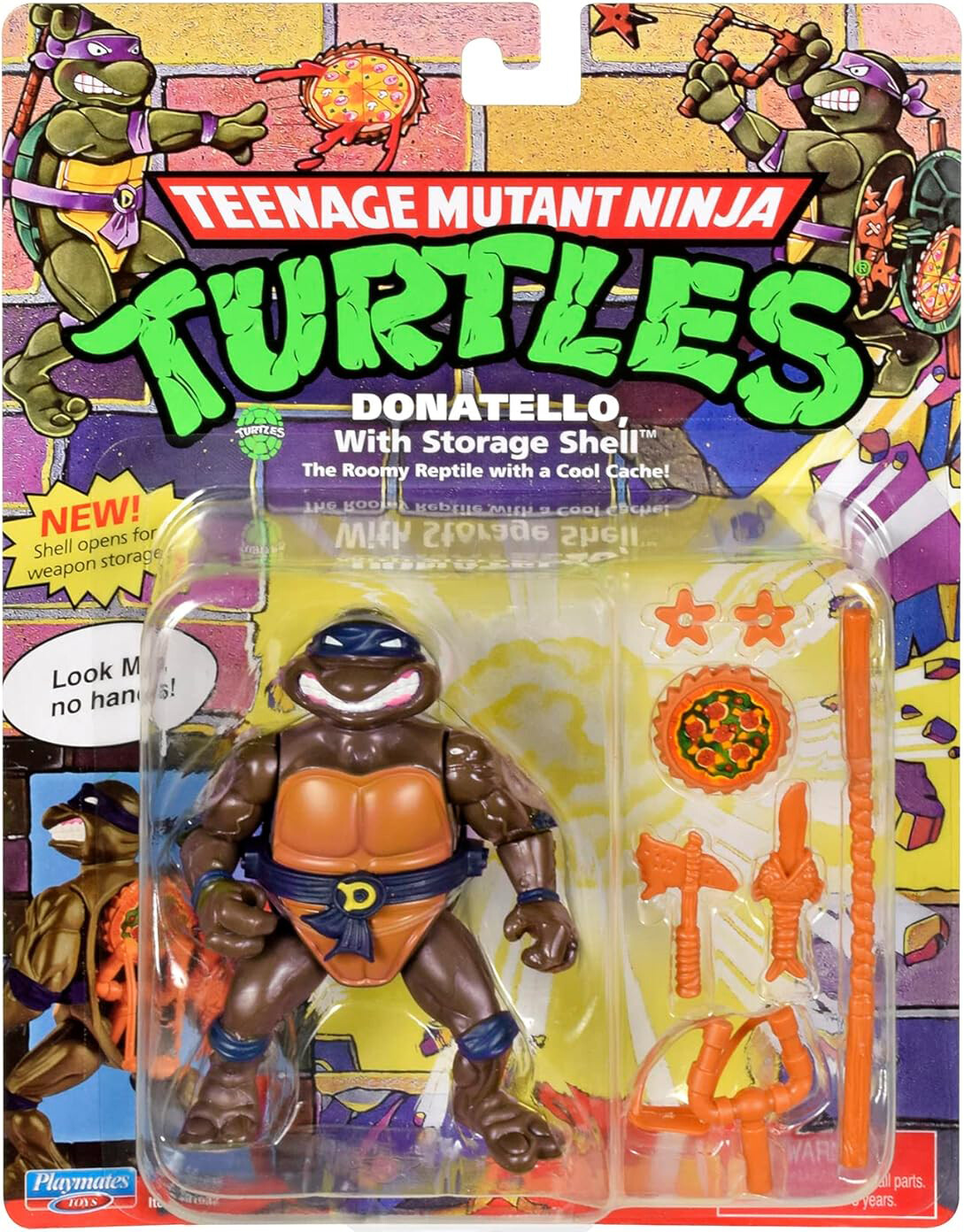 Фигурка Teenage Mutant Ninja Turtles: Original Classic Storage Shell, Donatello, 10,2 см
Фигурка Teenage Mutant Ninja Turtles: Original Classic Storage Shell, Donatello, 10,2 см