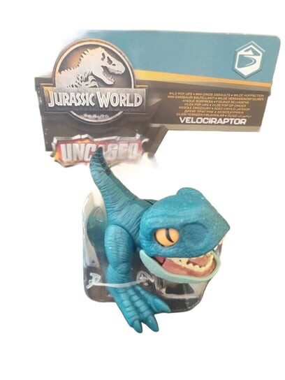 Вскрывающаяся Фигурка Велоцираптора Jurassic World Mattel
Вскрывающаяся Фигурка Велоцираптора Jurassic World Mattel