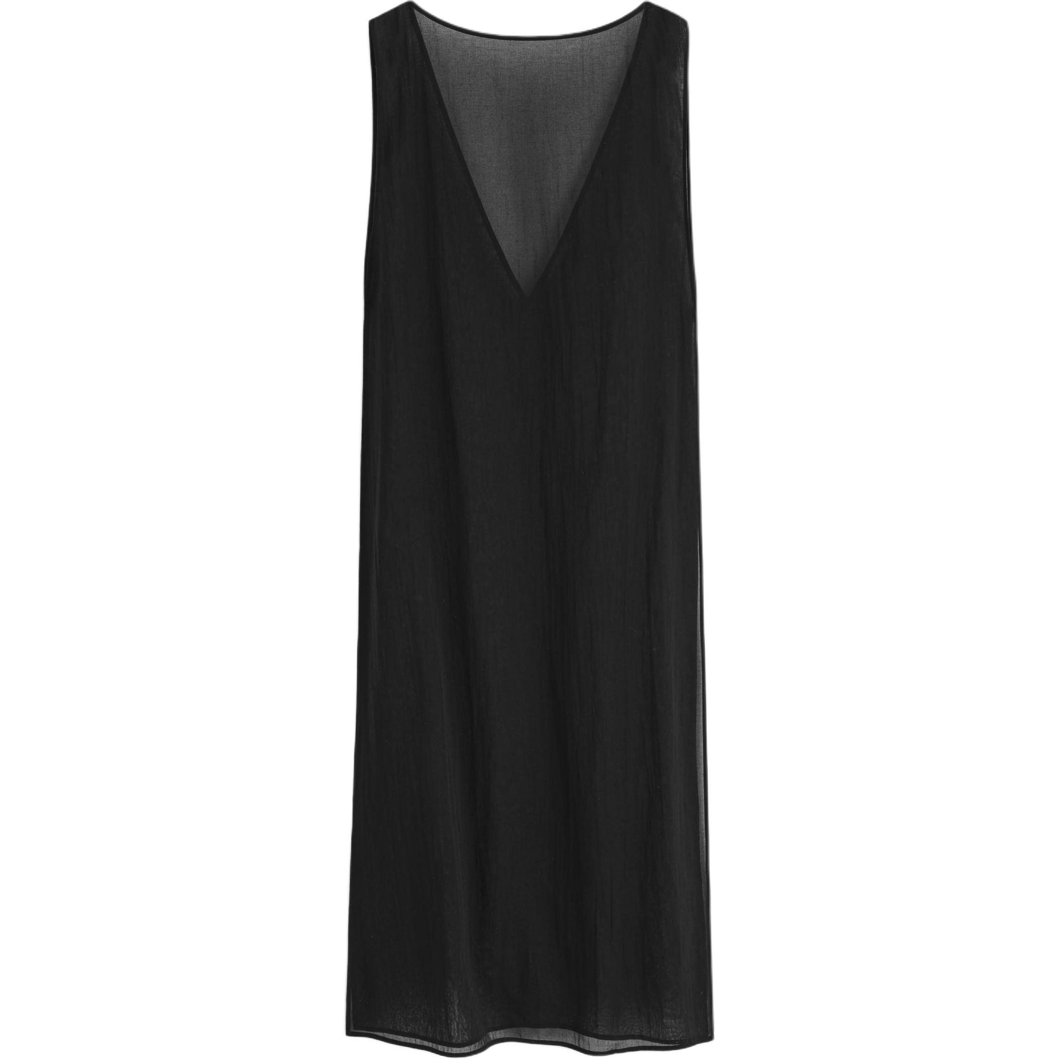 COS Женское черное платье без рукавов
COS Женское черное платье без рукавов