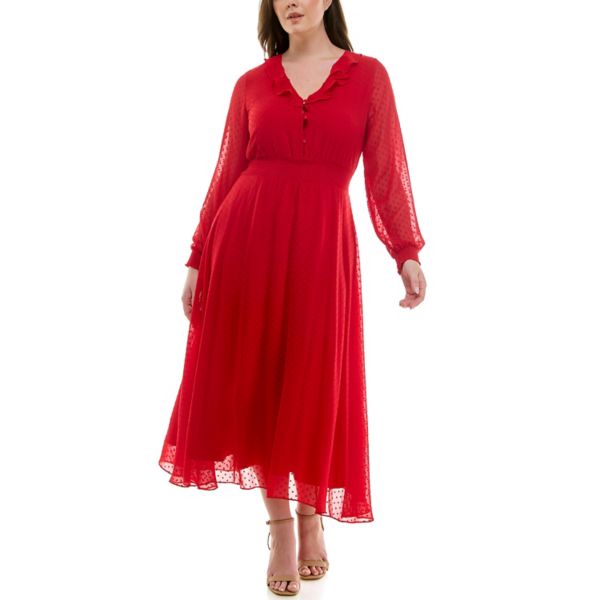 Женское жаккардовое платье с длинными рукавами и оборкой на груди Nanette Lepore, цвет red riding hood
Женское жаккардовое платье с длинными рукавами и оборкой на груди Nanette Lepore, цвет red riding hood