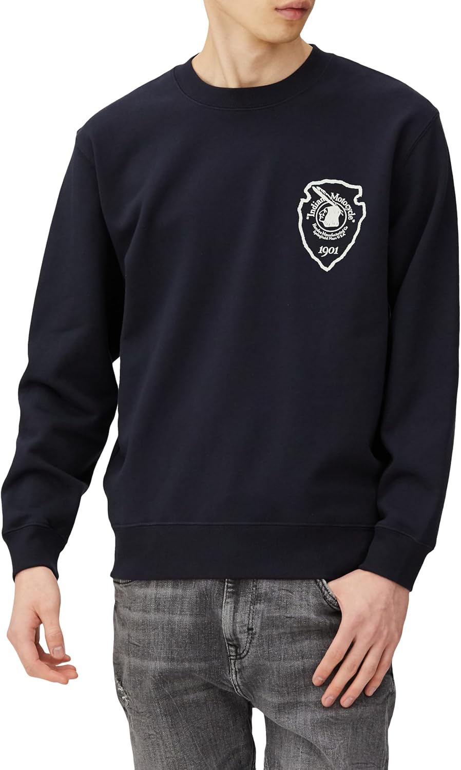 Индийская толстовка, новая базовая толстовка, Yajiri Indian, темно-синий
Индийская толстовка, новая базовая толстовка, Yajiri Indian, темно-синий