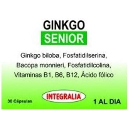 Гинкго Сеньор 30 Капсул Integralia
Гинкго Сеньор 30 Капсул Integralia
