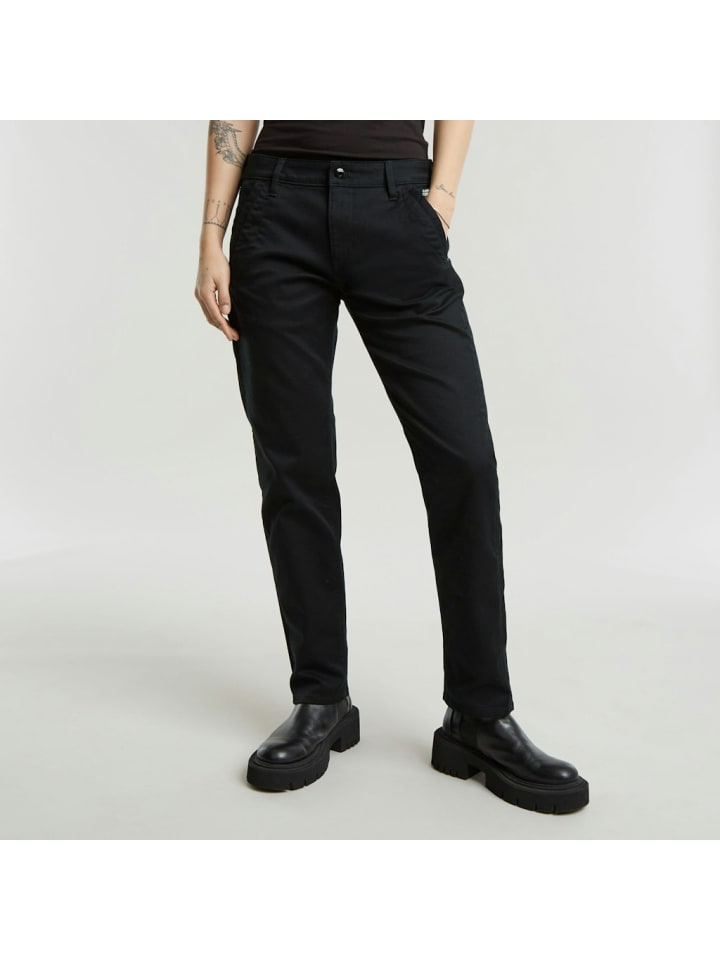 Брюки темно-черного цвета G-Star Raw
Брюки темно-черного цвета G-Star Raw