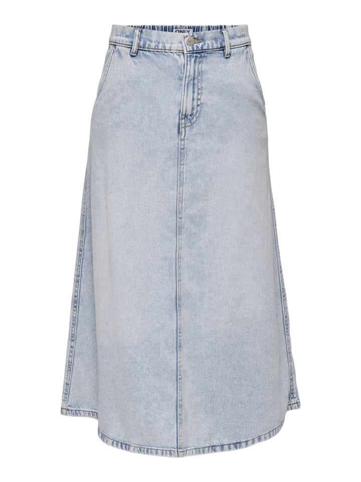 Юбка до колена ONLY, светло-синий деним
Юбка до колена ONLY, светло-синий деним