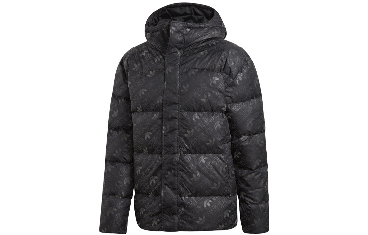 Мужской пуховик Adidas Originals Down Reflective, черный 
Мужской пуховик Adidas Originals Down Reflective, черный