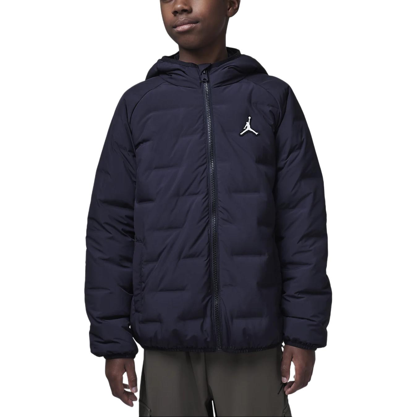 Школьная утепленная куртка Jordan, сине-черная
Школьная утепленная куртка Jordan, сине-черная