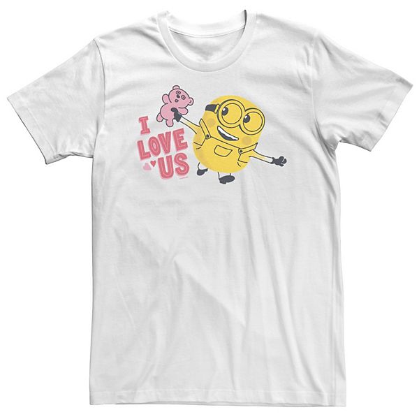 Футболка Big & Tall Despicable Me Minions Valentine's Day I Love Us Bear Licensed Character
Футболка Big & Tall Despicable Me Minions Valentine's Day I Love Us Bear Licensed Character