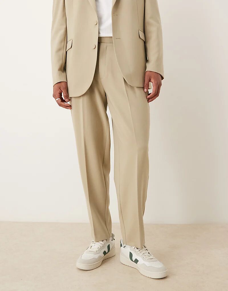 Зауженные брюки свободного кроя ASOS DESIGN цвета «песок»
Зауженные брюки свободного кроя ASOS DESIGN цвета «песок»