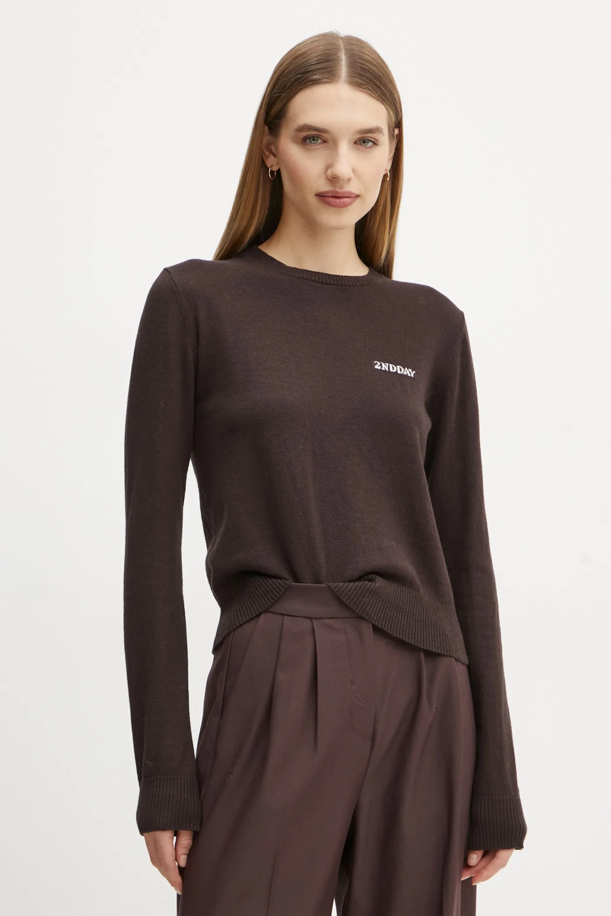 Свитер Lance из смесовой шерсти 2NDDAY, коричневый
Свитер Lance из смесовой шерсти 2NDDAY, коричневый